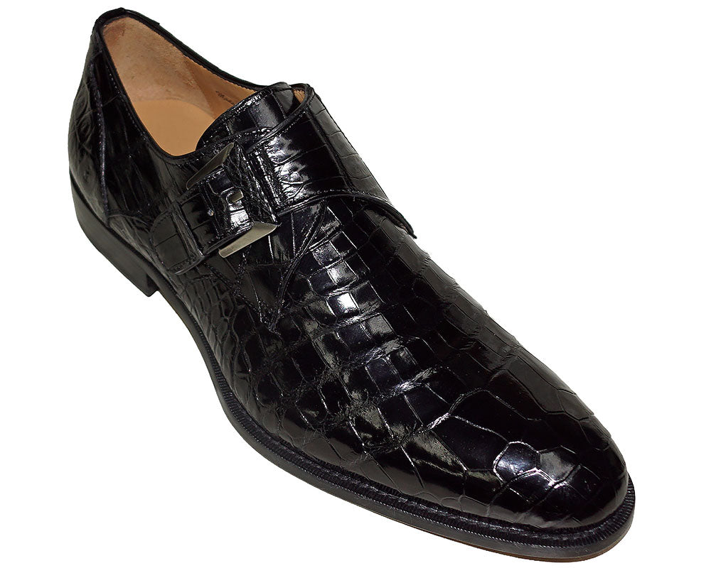 鉋 龍馬 Mezlan.alligator.shoes.50337.