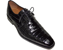 Load image into Gallery viewer, Mezlan Crocodile Lace-Up Shoes # 14625

