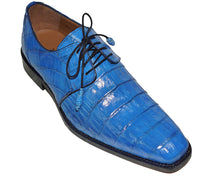 Load image into Gallery viewer, Mezlan Crocodile Lace-Up Shoes # 14625
