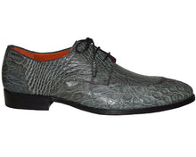 Load image into Gallery viewer, Mezlan Crocodile Lace-Up Shoes # 50155
