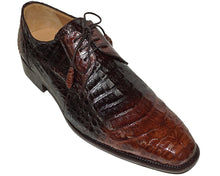 Load image into Gallery viewer, Mezlan Crocodile Shoes # 50160
