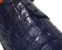 Load image into Gallery viewer, Mezlan Crocodile Lace-Up Shoes # 50169
