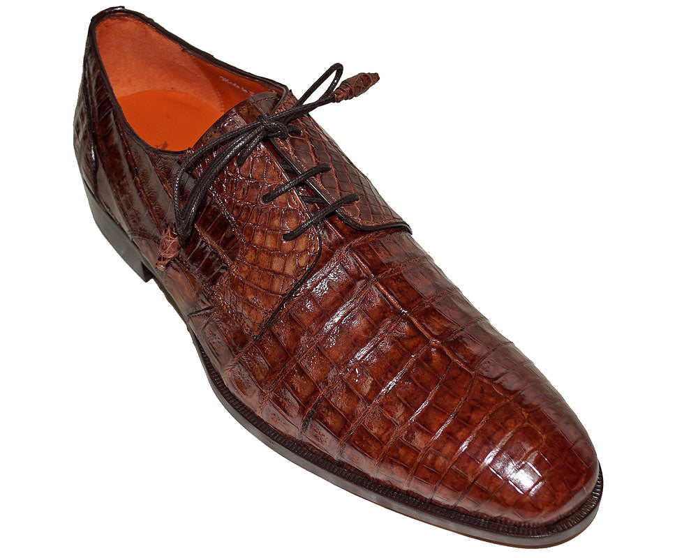 Mezlan Crocodile Lace-Up Shoes # 50169 – Alligator World
