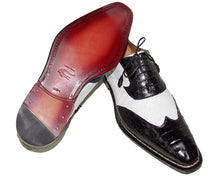 Load image into Gallery viewer, Mezlan Crocodile Lace-Up Shoes # 50223
