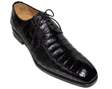 Load image into Gallery viewer, Mezlan Crocodile Lace-up Shoes # 50224

