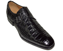 Load image into Gallery viewer, Mezlan Crocodile Buckle Shoes # 50225
