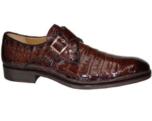 Load image into Gallery viewer, Mezlan Crocodile Buckle Shoes # 50225
