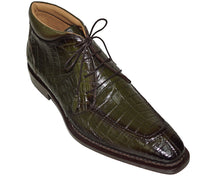 Load image into Gallery viewer, Mezlan Crocodile Split-Toe Boots # 50230
