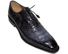 Load image into Gallery viewer, Mezlan Crocodile Lace-Up Shoes # 50236
