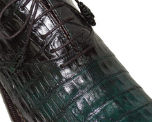 Load image into Gallery viewer, Mezlan Crocodile Lace-Up Shoes # 50236
