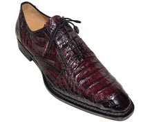 Load image into Gallery viewer, Mezlan Crocodile Lace-up Shoes # 50239
