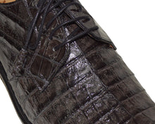 Load image into Gallery viewer, Mezlan Crocodile Lace-Up Shoes # 50240
