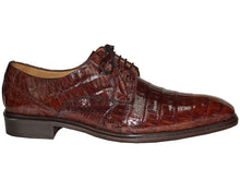 Load image into Gallery viewer, Mezlan Crocodile Lace-Up Shoes # 50240
