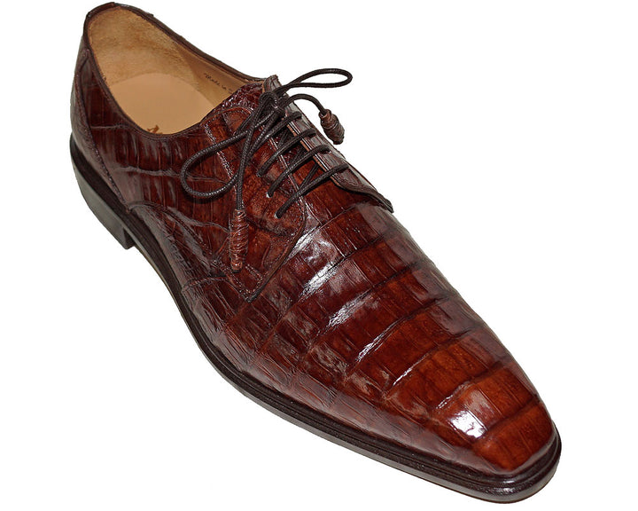 Mezlan Crocodile Lace-Up Shoes # 50240