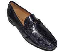 Load image into Gallery viewer, Mezlan Crocodile Slip-On Shoes # 7457
