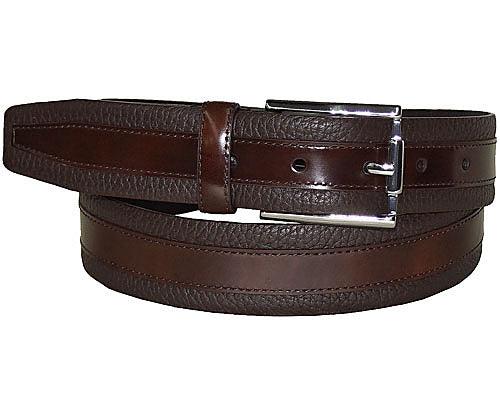 Mezlan Calf/Deerskin Belt # 11525