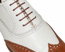 Load image into Gallery viewer, Mezlan Wing-Tip Deerskin Shoes # 16742
