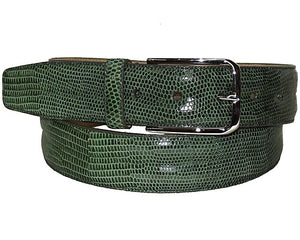 Mezlan Lizard Belt # 11530