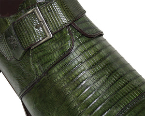 Mezlan Lizard Buckle Shoes # 14136