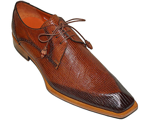 Mezlan Lace-Up Lizard Shoes # 4933