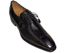 Load image into Gallery viewer, Mezlan Lizard Lace-Up Shoes # 50167
