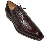 Load image into Gallery viewer, Mezlan Lizard Lace-Up Shoes # 50251

