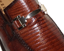 Load image into Gallery viewer, Mezlan Lizard Sip-On Shoes # 50252
