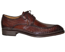 Load image into Gallery viewer, Mezlan Lizard Lace-Up Shoes # 50353
