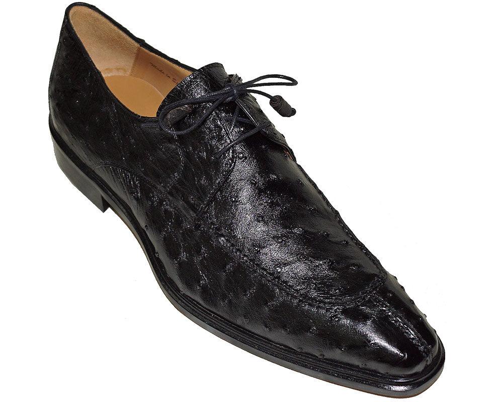 Mezlan \'Taranto\' Ostrich Leather Bike Toe Oxfords MEZLAN  main image 4