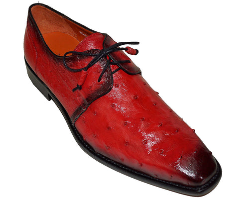 Mezlan Ostrich Shoes # 4903