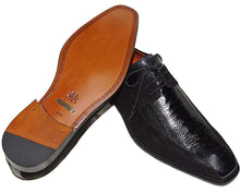 Load image into Gallery viewer, Mezlan Ostrich Leg/Suede Shoes # 50037
