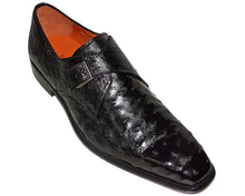 Load image into Gallery viewer, Mezlan Buckle Ostrich Shoes # 50158
