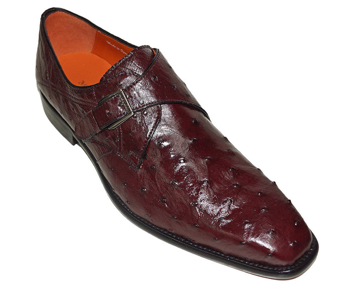 Mezlan Buckle Ostrich Shoes # 50158