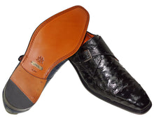 Load image into Gallery viewer, Mezlan Buckle Ostrich Shoes # 50158
