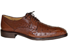 Load image into Gallery viewer, Mezlan Ostrich Lace-Up Shoes # 50244
