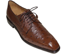 Load image into Gallery viewer, Mezlan Ostrich Lace-Up Shoes # 50244
