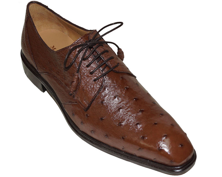 Mezlan Ostrich Lace-Up Shoes # 50244