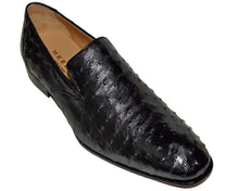Load image into Gallery viewer, Mezlan Ostrich Slip-On Shoes # 50247
