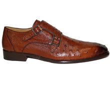 Load image into Gallery viewer, Mezlan Double-Buckle Ostrich Shoes # 50348
