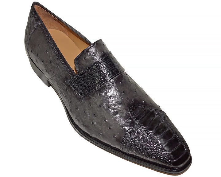 Mezlan Ostrich Slip-On Shoes # 50350