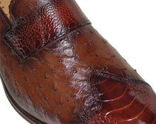 Load image into Gallery viewer, Mezlan Ostrich Slip-On Shoes # 50350
