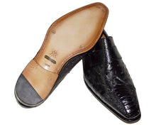 Load image into Gallery viewer, Mezlan Ostrich Slip-On Shoes # 50350
