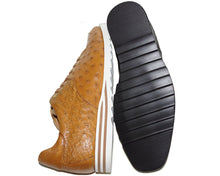 Load image into Gallery viewer, Mezlan Ostrich Sneaker # 50163
