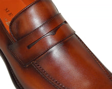Load image into Gallery viewer, Mezlan Calf Leather Slip-On Shoes # 21996
