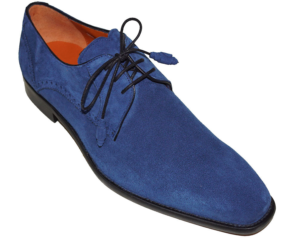 Mezlan blue suede shoes hotsell