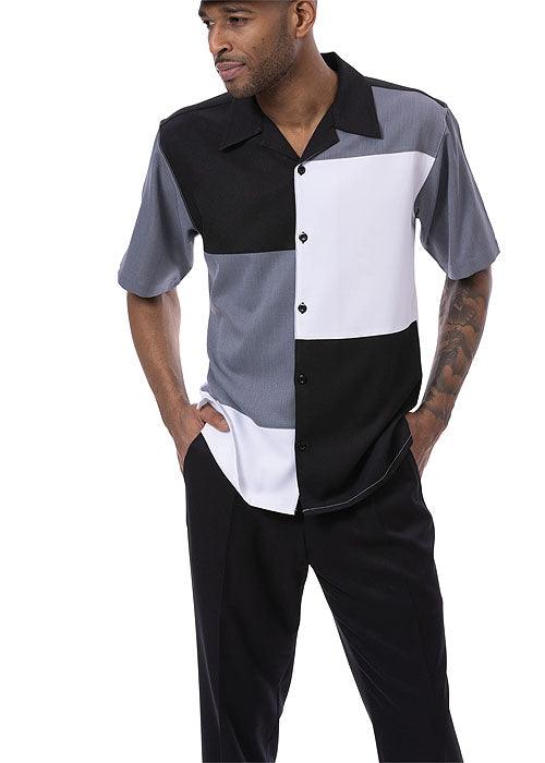 Montique # 2407 Black/Grey - Alligator World