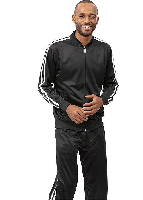 Montique Jogger Set # LP251 Black - Alligator World
