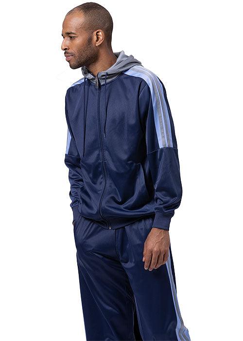 Montique Jogger Set # LP270 Navy - Alligator World