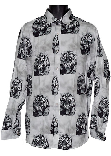 Philippe Exclusive Dress/Casal Shirt # PE101 White Combo