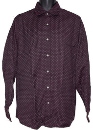 Philippe Exclusive Dress/Casal Shirt # PE103 Burgundy